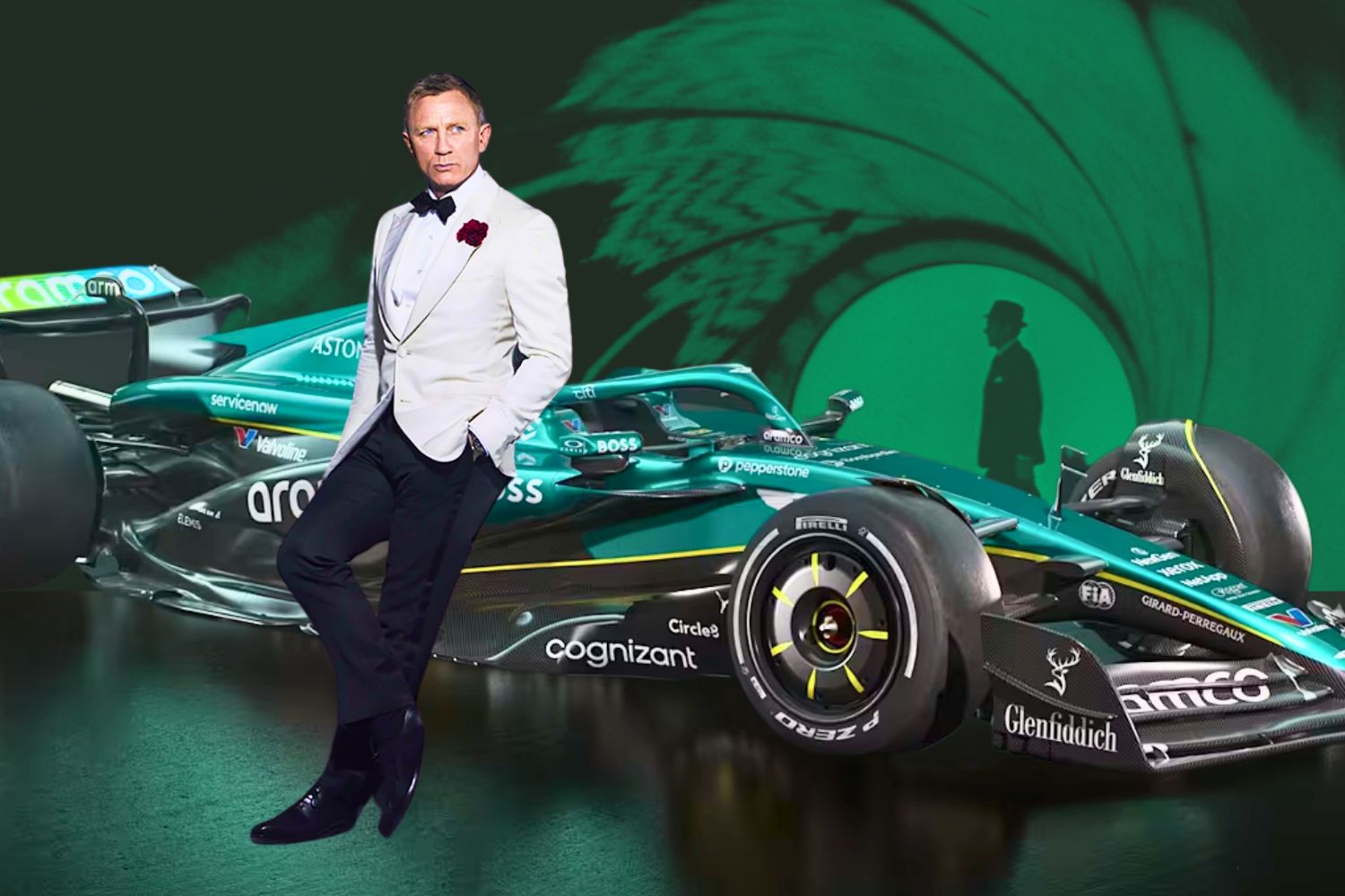 Aston Martin Brings 007 Spirit With James Bond Themed F1 Car For 2025 Bond Aston F1